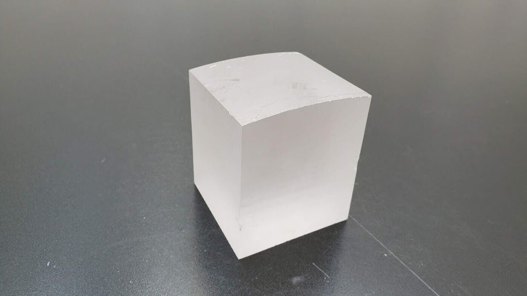 Industrial Crystal Synthetic Sapphire Ingot 2.05 Pounds (J)