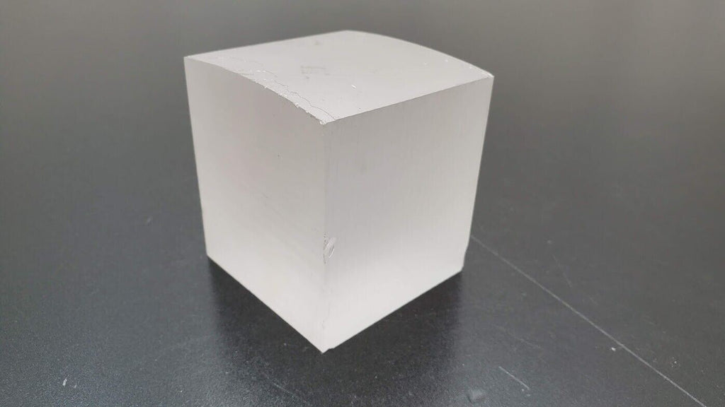 Industrial Crystal Synthetic Sapphire Ingot 2.05 Pounds (J)