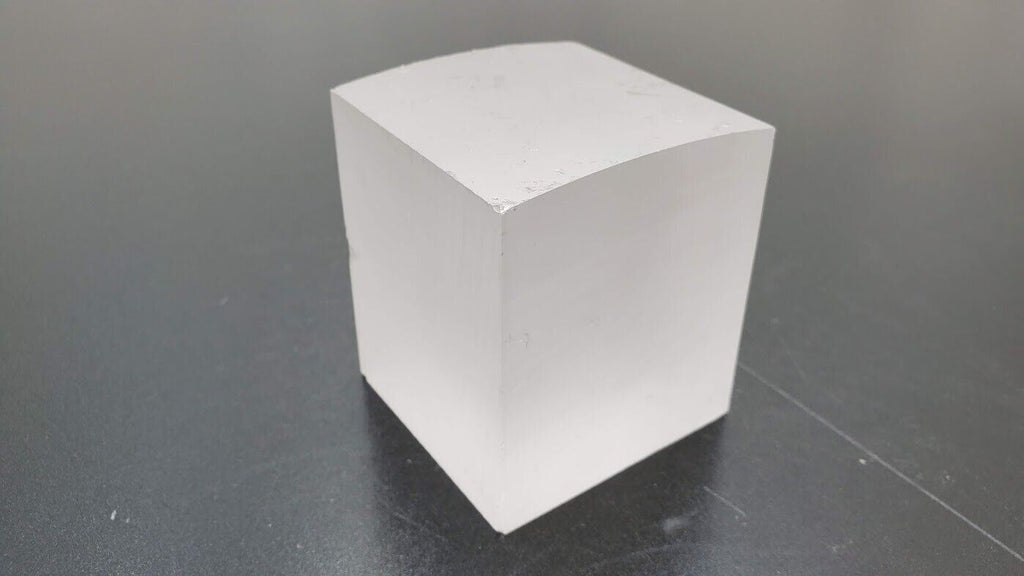 Industrial Crystal Synthetic Sapphire Ingot 2.05 Pounds (J)