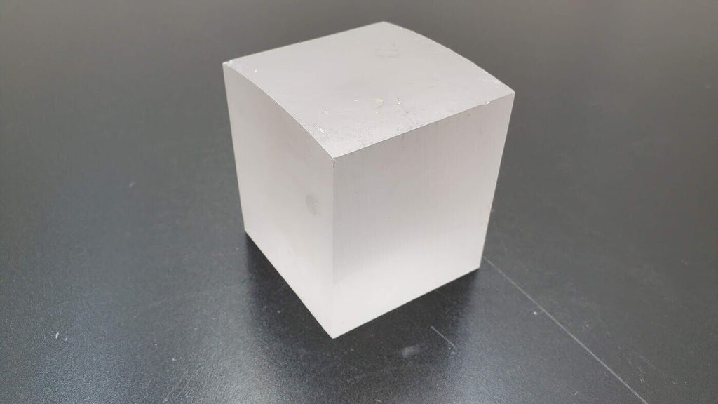 Industrial Crystal Synthetic Sapphire Ingot 2.05 Pounds (J)