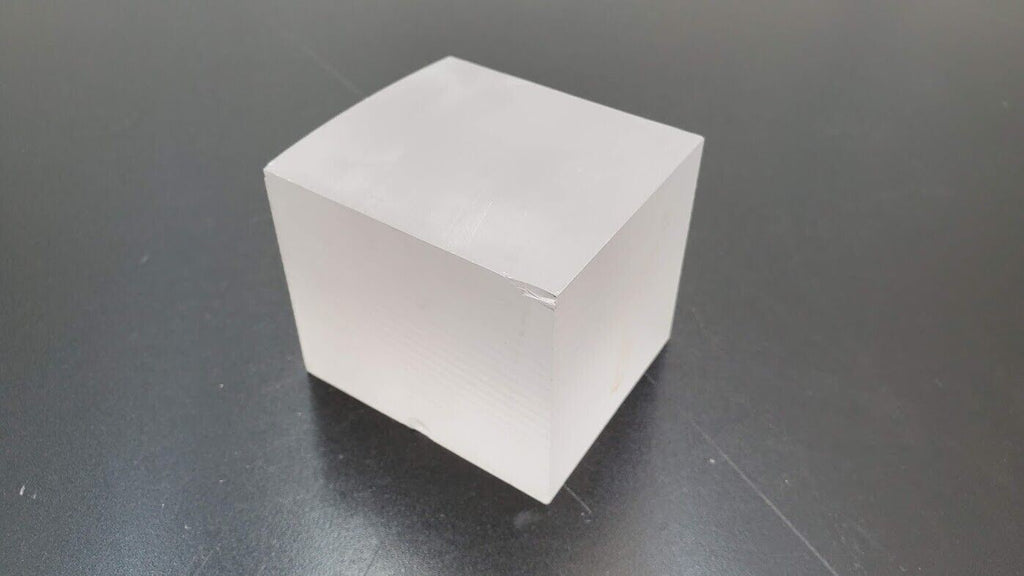 Industrial Crystal Synthetic Sapphire Ingot 2.05 Pounds (J)