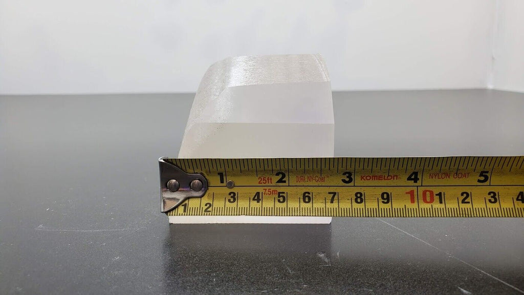 Industrial Crystal Synthetic Sapphire Ingot 2.15 Pounds (L)