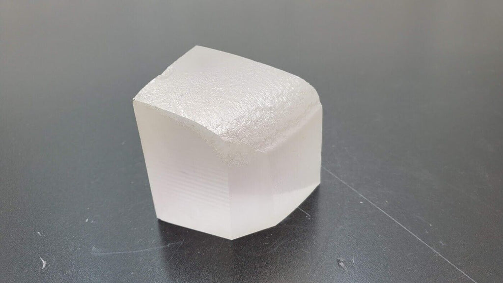 Industrial Crystal Synthetic Sapphire Ingot 2.15 Pounds (L)