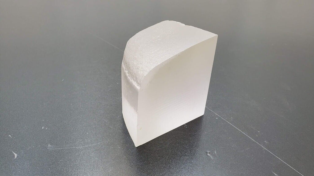 Industrial Crystal Synthetic Sapphire Ingot 2.15 Pounds (L)