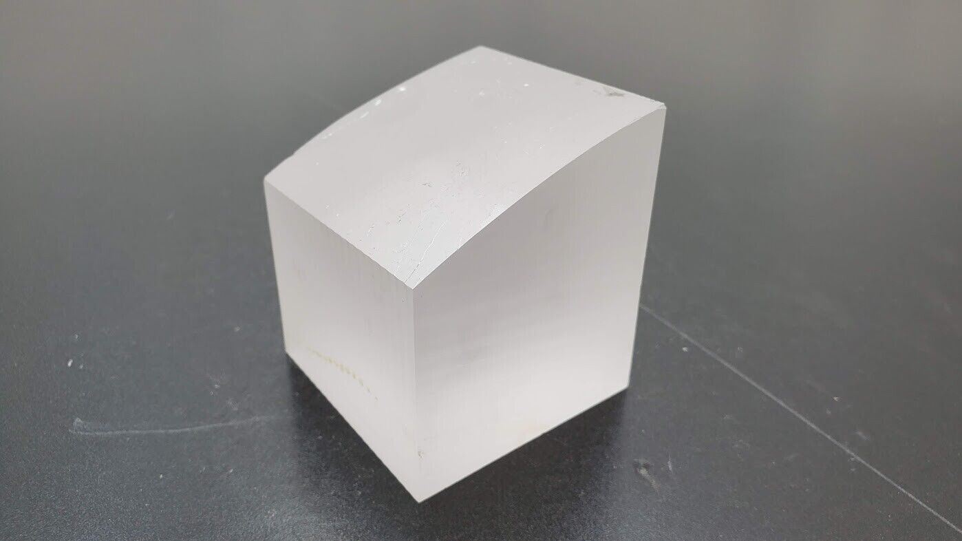 Industrial Crystal Synthetic Sapphire Ingot 1.7 Pounds (M)