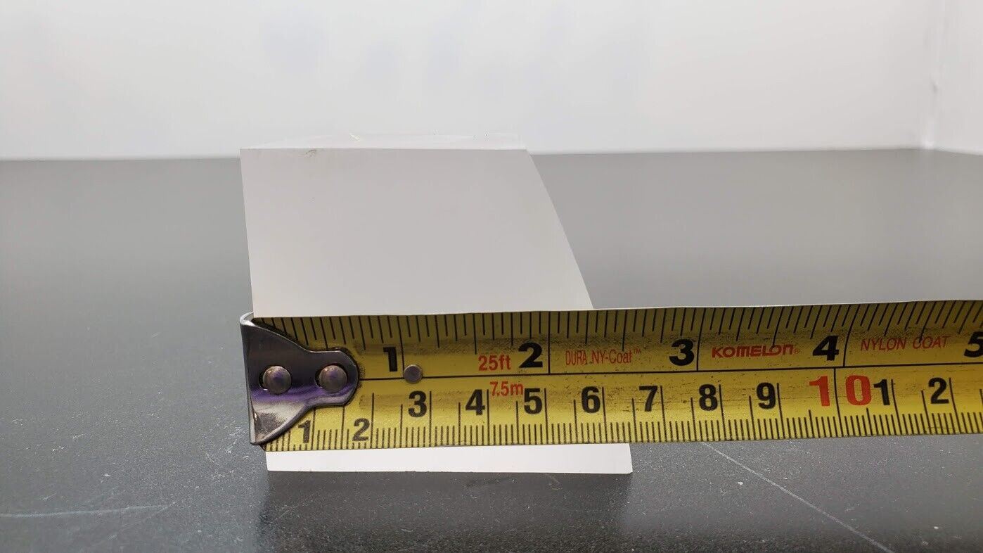 Industrial Crystal Synthetic Sapphire Ingot 1.7 Pounds (M)