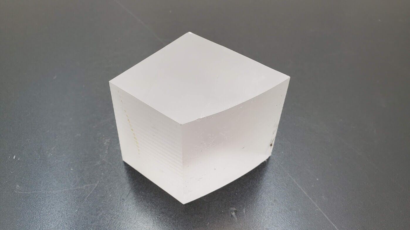 Industrial Crystal Synthetic Sapphire Ingot 1.7 Pounds (M)