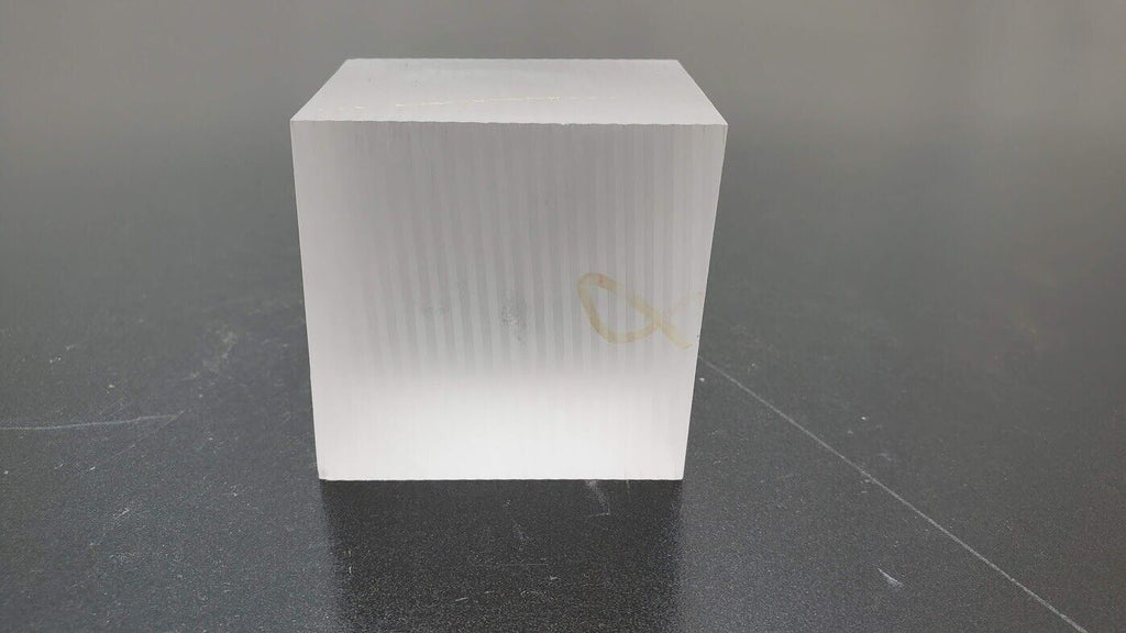 Industrial Crystal Synthetic Sapphire Ingot 1.7 Pounds (M)