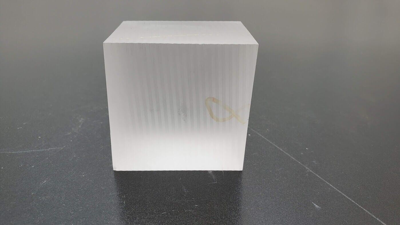 Industrial Crystal Synthetic Sapphire Ingot 1.7 Pounds (M)