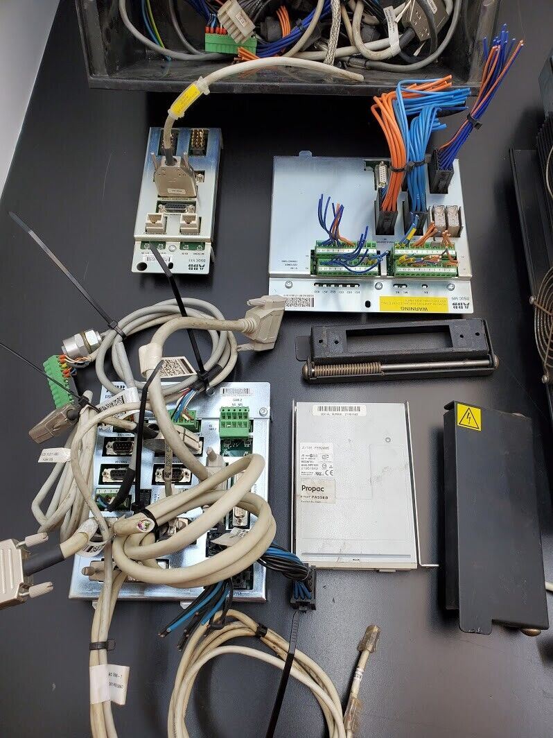 Danaher ABB Robot Control Computer S4CPLUS CPU 3HAC-6096-1/01 w/Breakout Panels