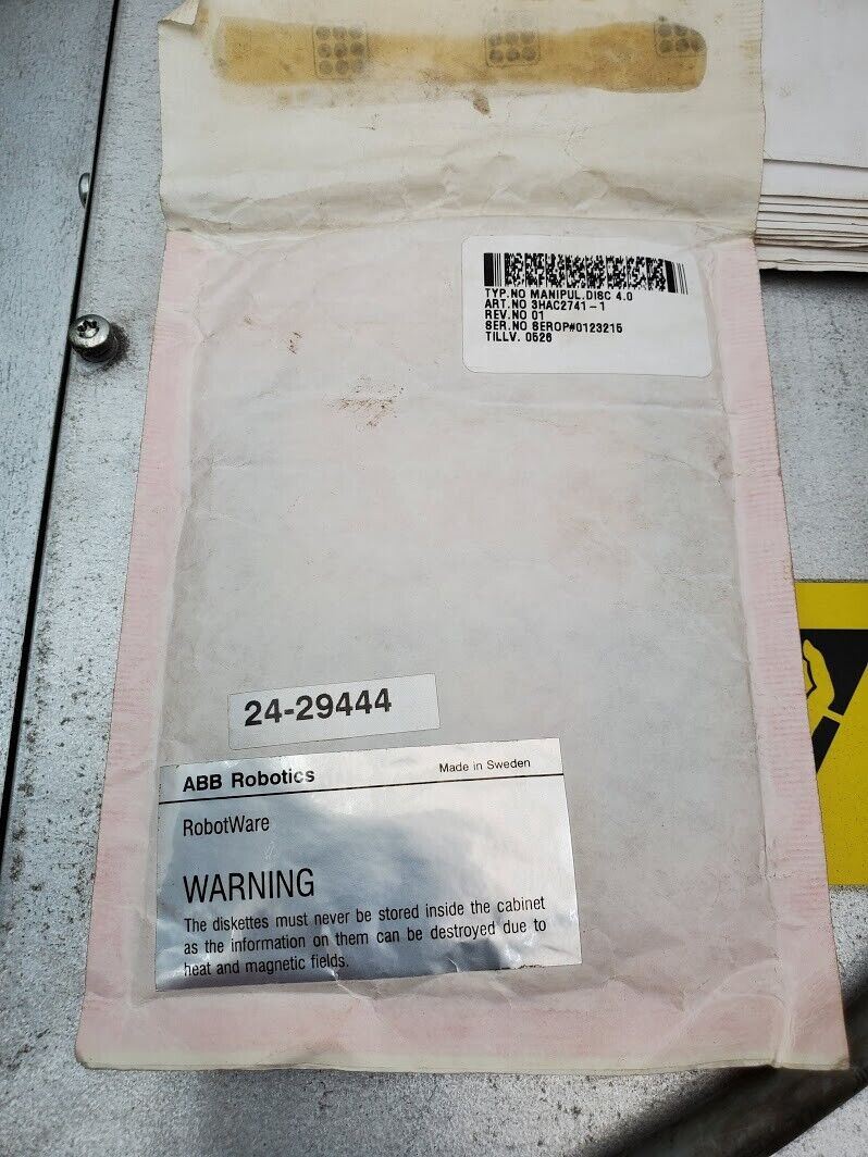 Danaher ABB Robot Control Computer S4CPLUS CPU 3HAC-6096-1/01 w/Breakout Panels