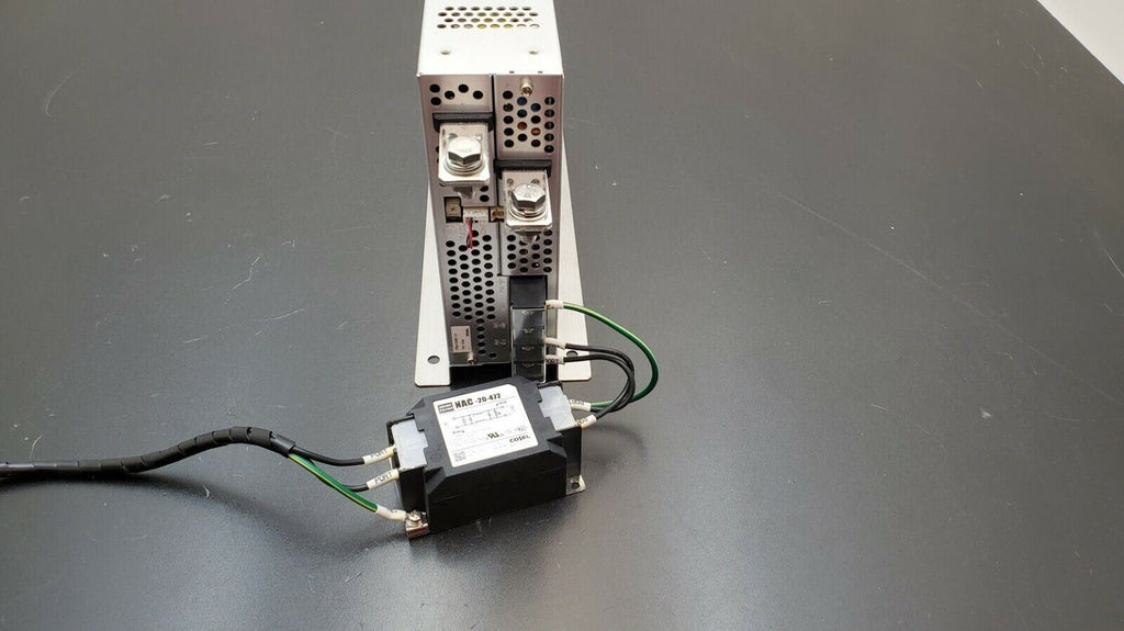 COSEL PBA1500F-15 Power Supply w/ NAC-20-472 Noise Filter 100-240Vac 15V DC 100A