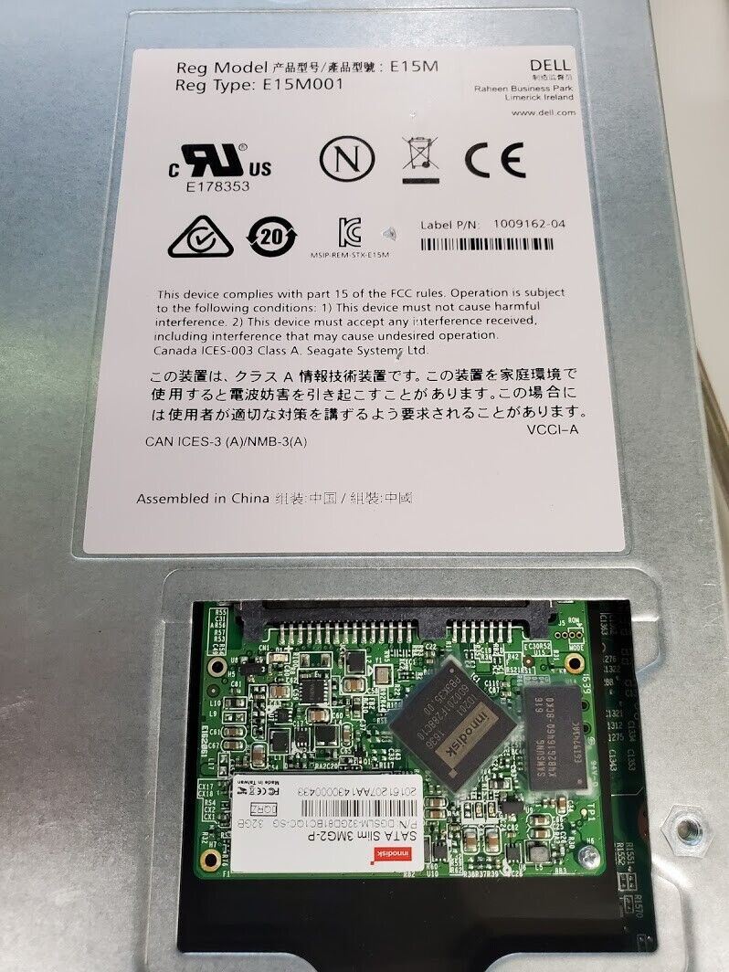 Dell Compellent E15M001 E15M 8G-FC-4 Type B Fibre Channel DAC Parts/Repair