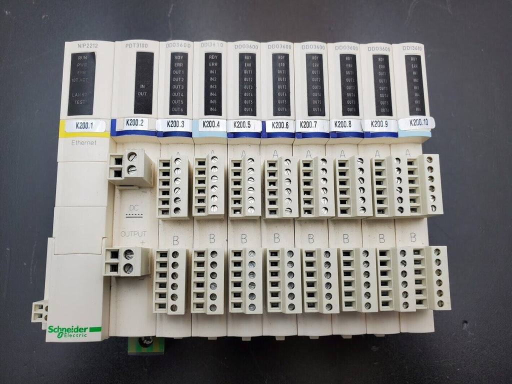 Schneider Telemecanique STBNIP2212 Ethernet MB TCP/IP NIM PLC Control Advantys B