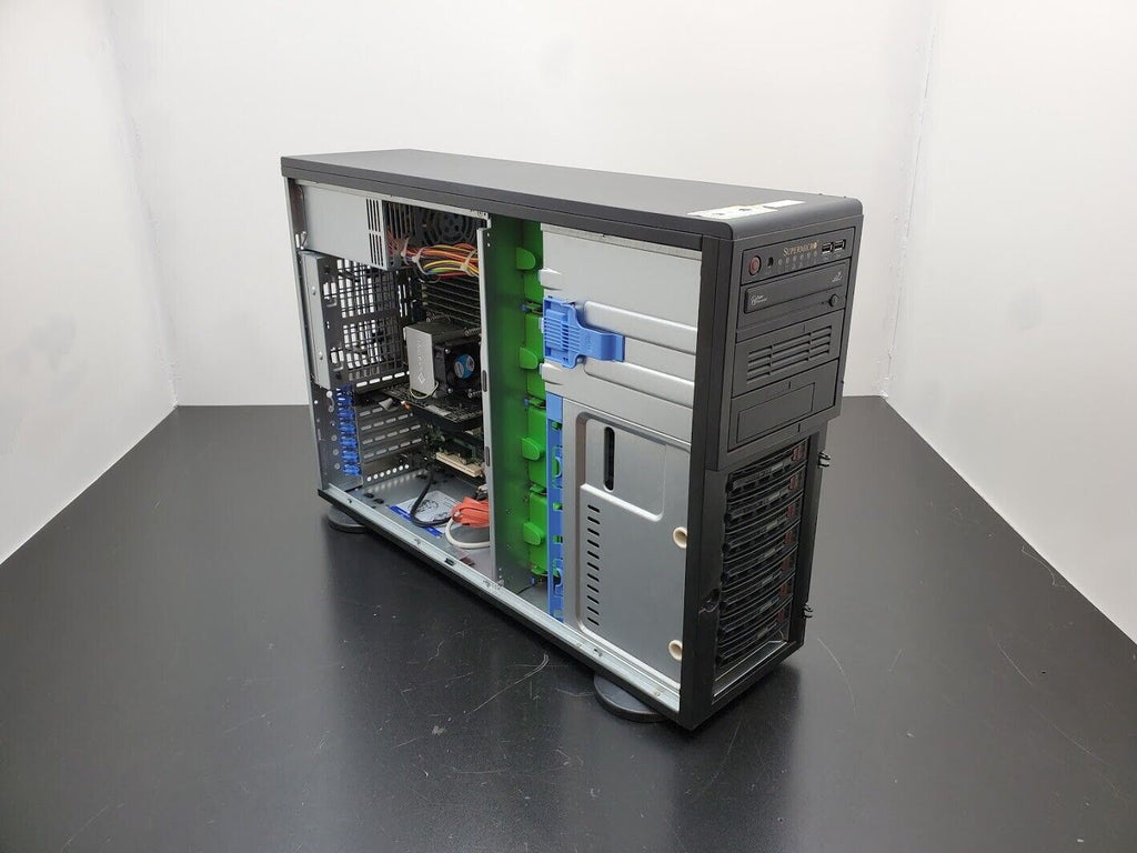 Supermicro X8DAi Rev 2.01 Computer Intel Xeon LGA 1366 DDR3 E-ATX I/O E5506 12GB