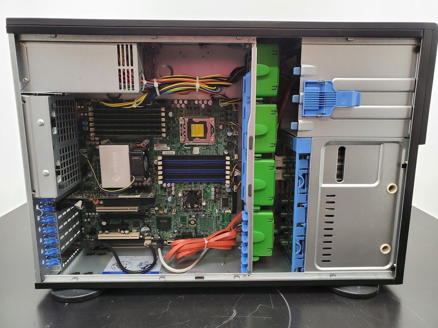 Supermicro X8DAi Rev 2.01 Computer Intel Xeon LGA 1366 DDR3 E-ATX I/O E5506 12GB