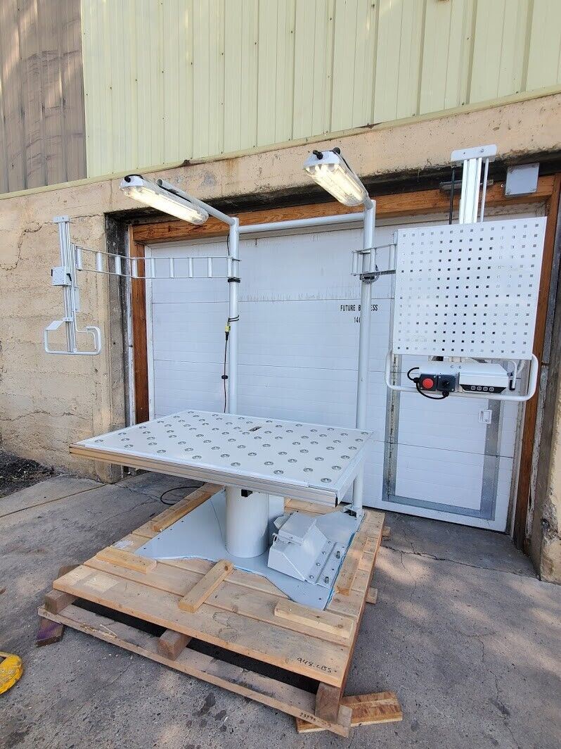 Electric Tilt Lift Roller Table Art Drawing Sculpting Picture Framing 120VAC