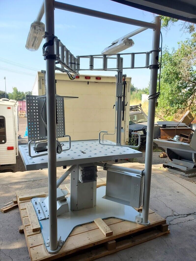 Electric Tilt Lift Roller Table Art Drawing Sculpting Picture Framing 120VAC