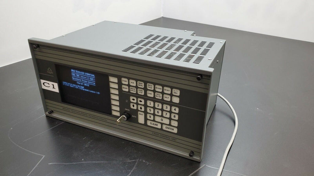 Bruce 7355X Semiconductor Process Controller Unit w/ key Model 9017142-002 (C1)