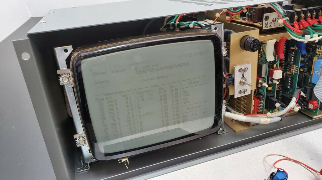 Bruce 7355X Semiconductor Process Controller Unit w/ key Model 9017142-002 (C1)