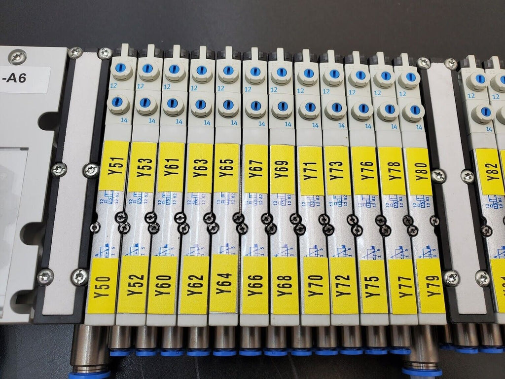 Festo Pneumatic 24 Valve Block Manifold CPX-GE-EV-S CPX-FB13 Regulator, Sensor