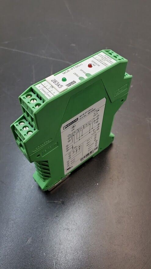 Phoenix Contact MCR-PT100-U 2810340 Resistance Thermometer Measuring Transducer