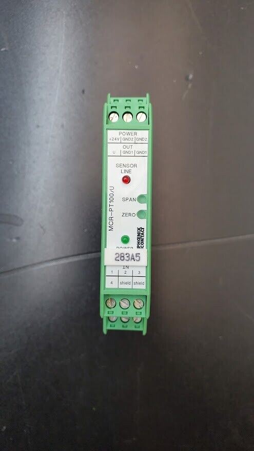 Phoenix Contact MCR-PT100-U 2810340 Resistance Thermometer Measuring Transducer