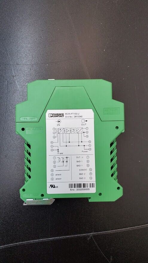 Phoenix Contact MCR-PT100-U 2810340 Resistance Thermometer Measuring Transducer
