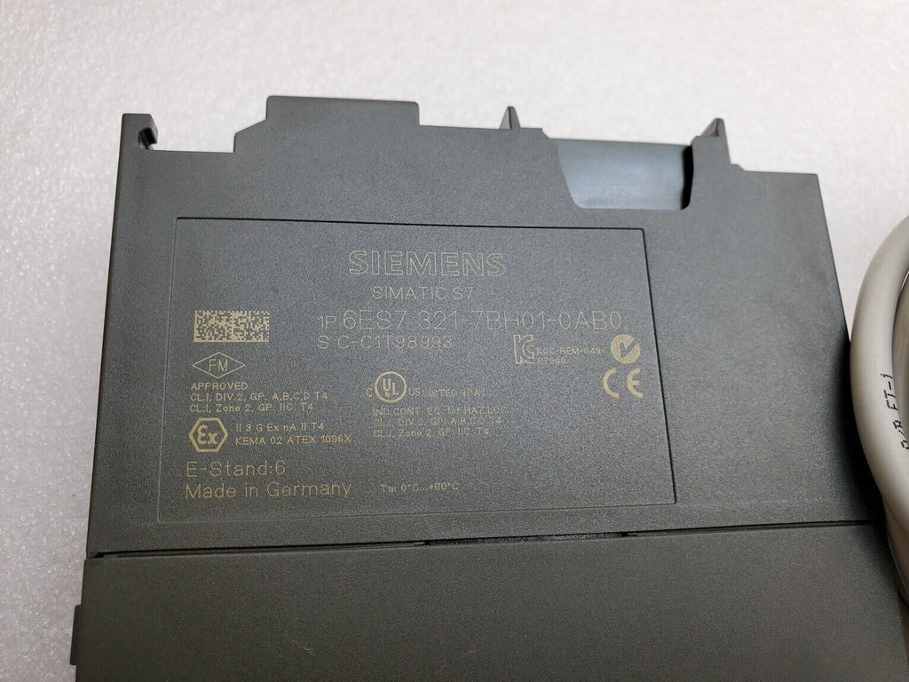 Siemens 6ES7 321-7BH01-0AB0 SIMATIC S7-300 Digital Input DI 16xDC w/ breakout