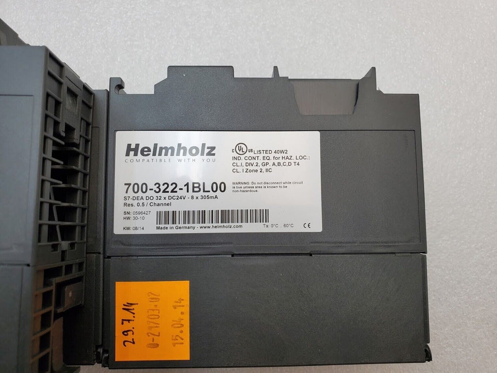 6x Helmholz Siemens Digital Output 700-322 1BF01 1BH01 1BL00 8,16,32xDC24V