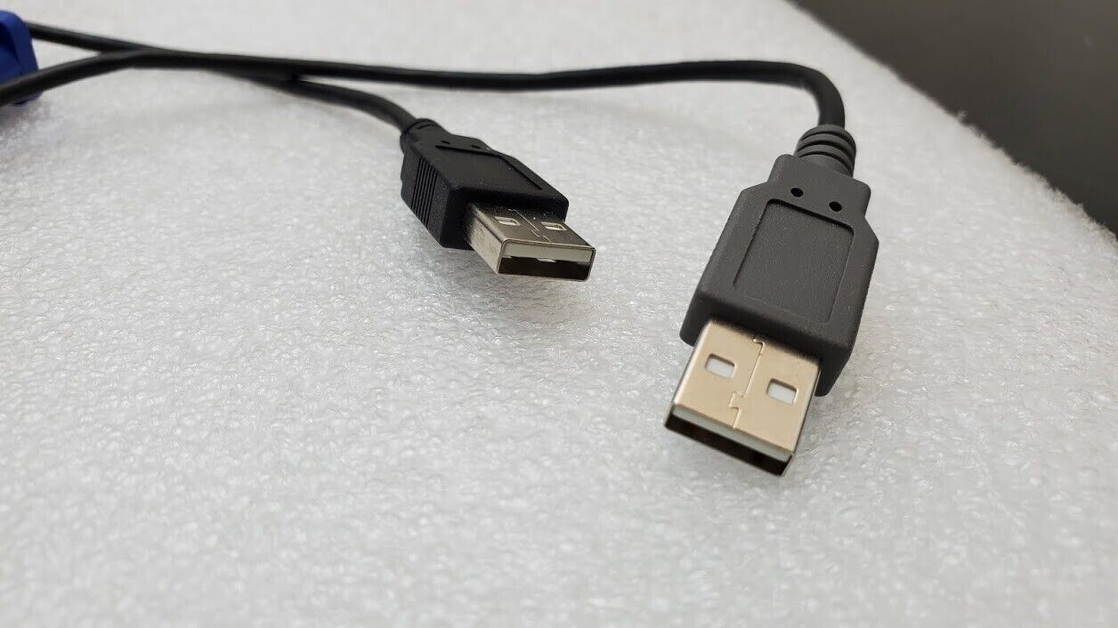 Used Raritan Dominion D2CIM-DVUSB KX2 USB KVM Switch Virtual Media CIM Dongle