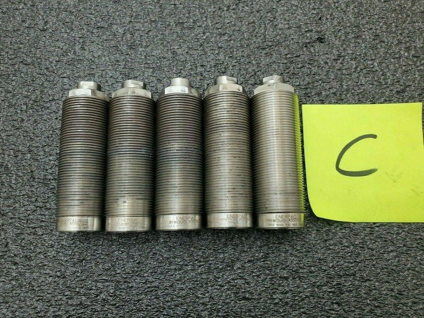 5x Enerpac WFM72 7 kN 9.9mm Stroke Work Support Manifold Mount Hydraulic 5kPSI C