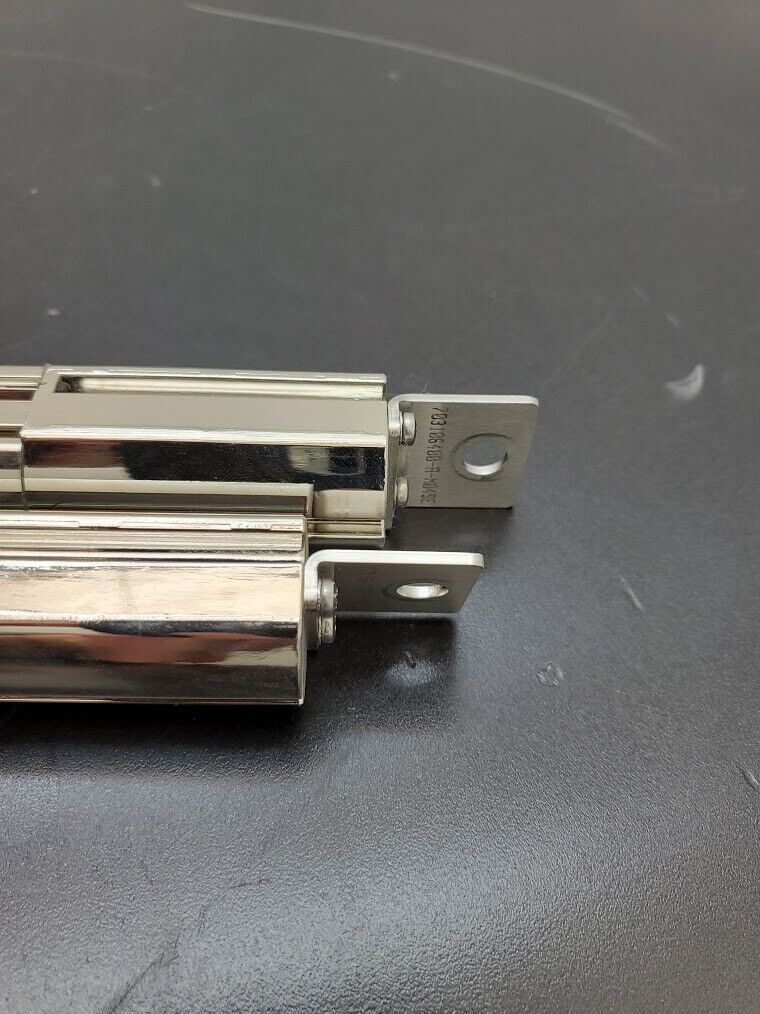 2x Banner SLPE14-690NP8 690mm Safety Light Curtain 69 Beam Emitter Receiver 7m