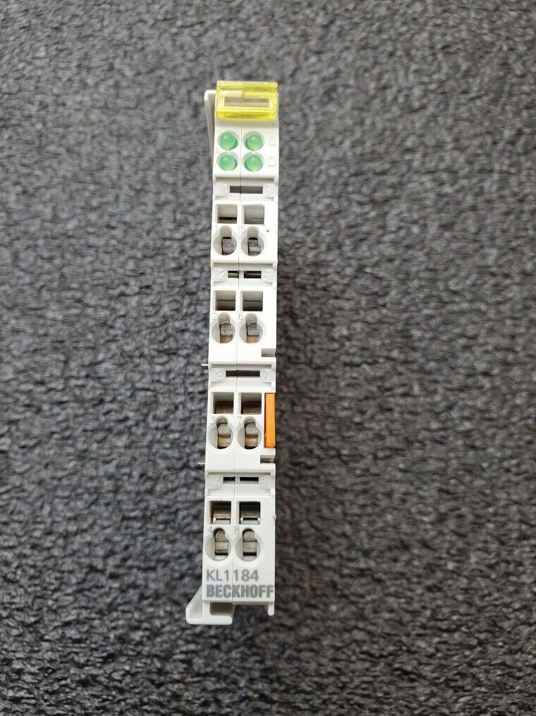 Beckhoff KL1184 Digital Input Module 4x Digital Input 24VDC Negative Switch 3ms