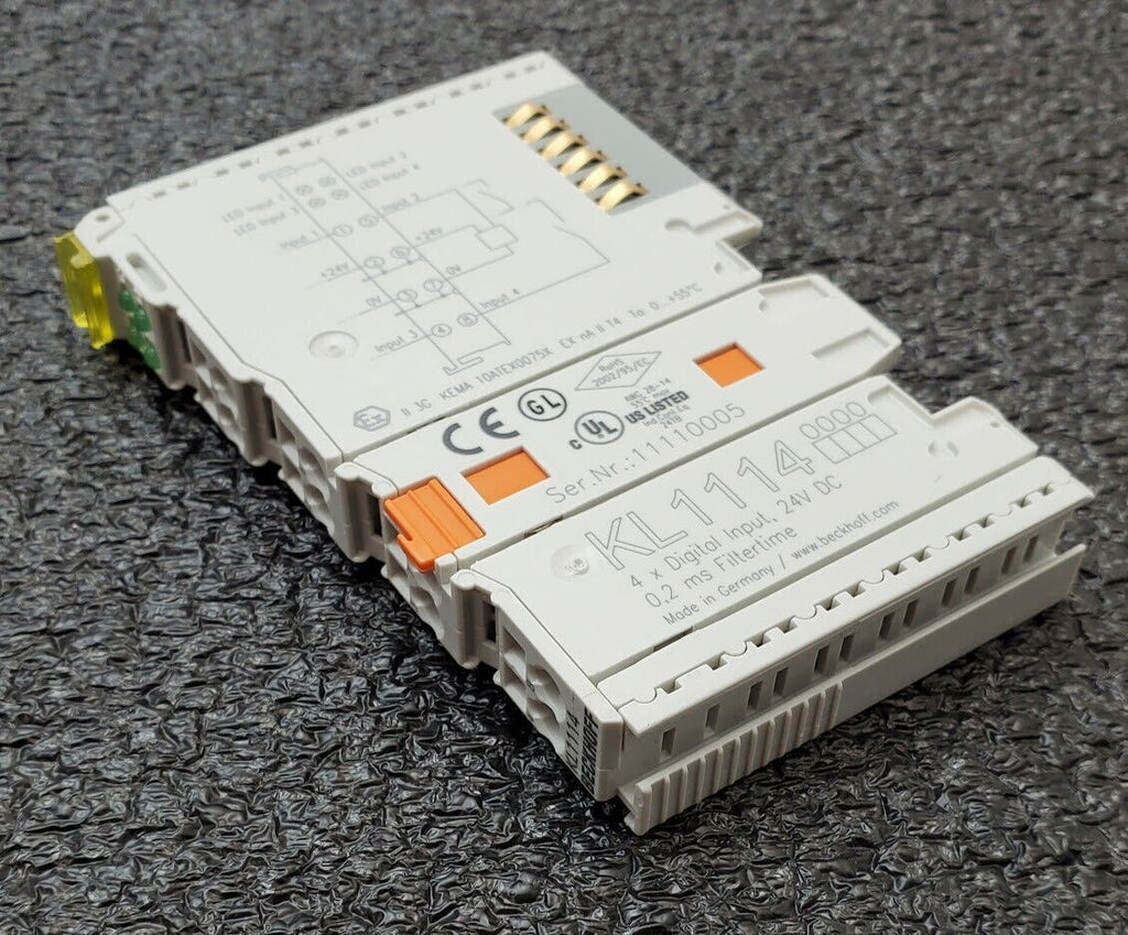 BECKHOFF KL1114, KL 1114, 4x Digital Input Module 24VDC  0,2ms