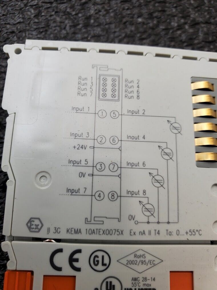 Beckhoff KL3468 8x Analog Input Terminal Module 0-10 V  KL 3468