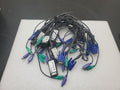 LOT OF 12 HP 286597-001 520-290-005 KVM LAN Ethernet Interface Adapter PS2 VGA