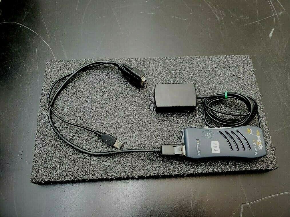 Lantronix Spider Duo SLSLP400USB Securelinx Power On Tested KVM USB VGA Included