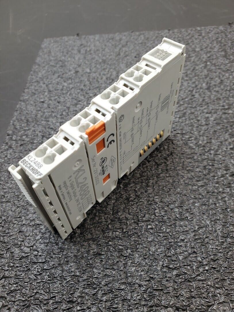 Beckhoff KL2488 8x Digital Output 24VDC 0.5A Negative Switching