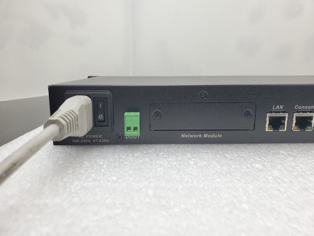MOXA NPort 6610-16 16 Ports 8-pin RJ45 RS-232 Secure Device Server 100V~240Vac