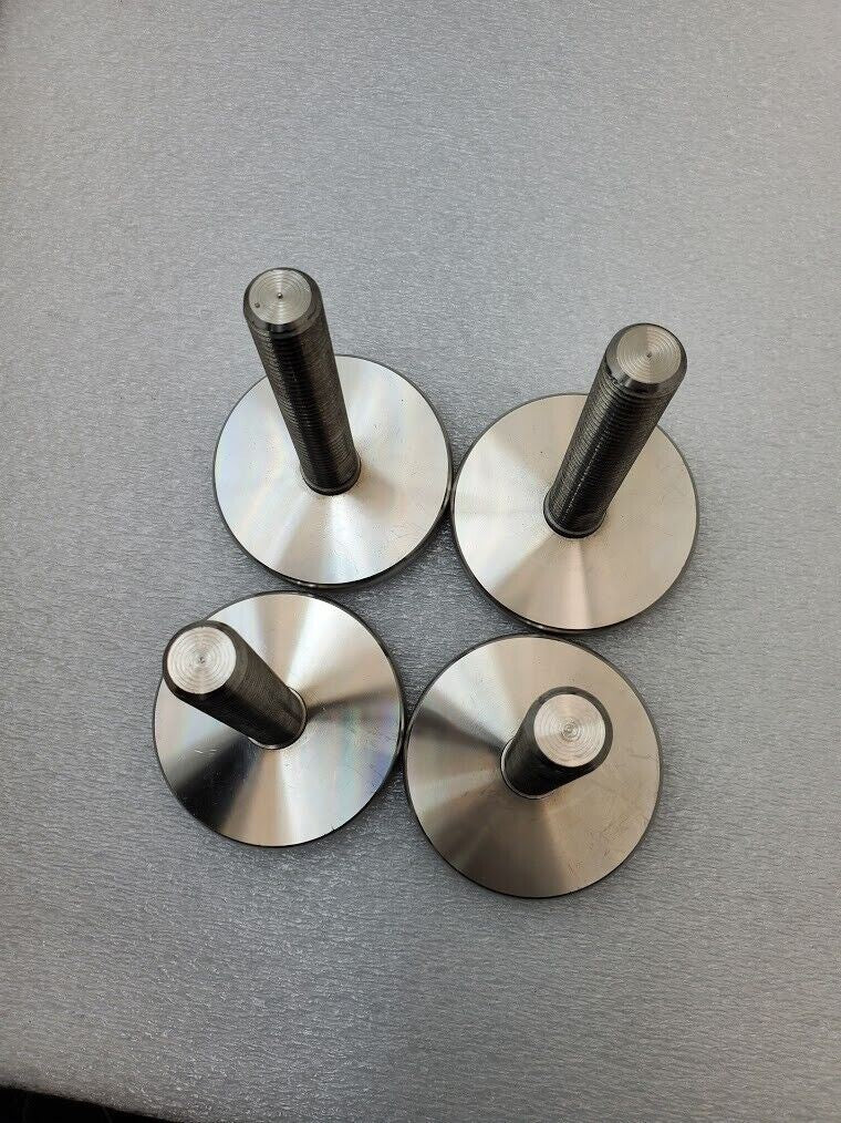 4x M20x2.5 Adjustable Stainless Steel Adjustable Machine Foot 1 Ton 90mm x100mm