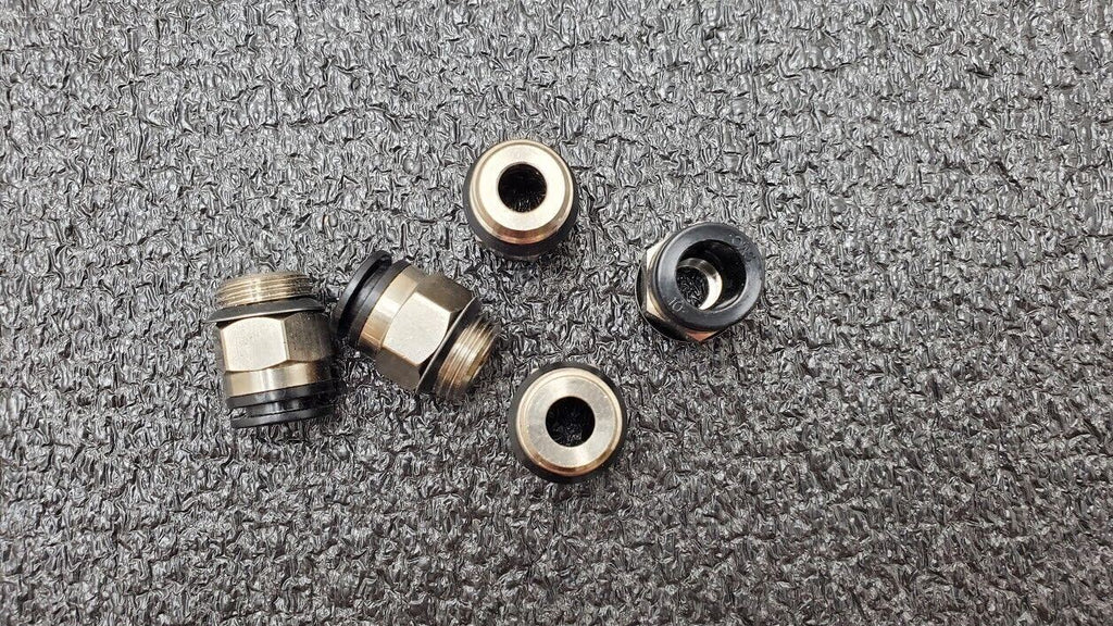5x SMC KAH10-U04 Antistat One-Touch Fittings 10mm Applicable Tubing 1/2" Thread