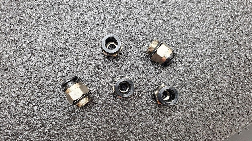5x SMC KAH10-U04 Antistat One-Touch Fittings 10mm Applicable Tubing 1/2" Thread