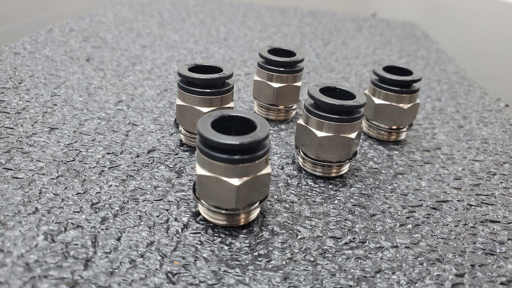 5x SMC KAH10-U04 Antistat One-Touch Fittings 10mm Applicable Tubing 1/2" Thread