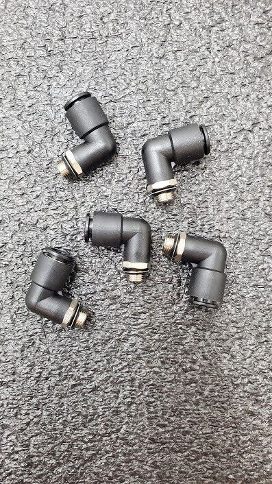 5x SMC KAL08-U01 Antistat One-Touch Fittings 8mm Applicable Tubing 1/8" Thread