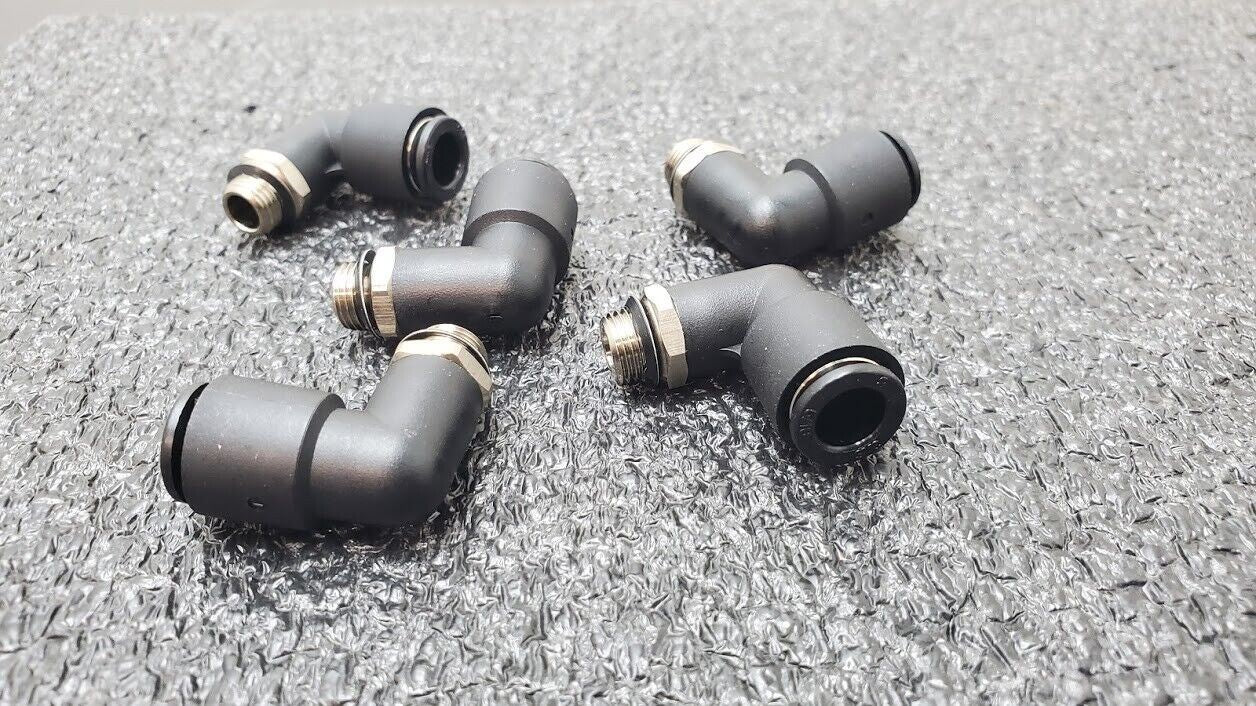 5x SMC KAL08-U01 Antistat One-Touch Fittings 8mm Applicable Tubing 1/8" Thread