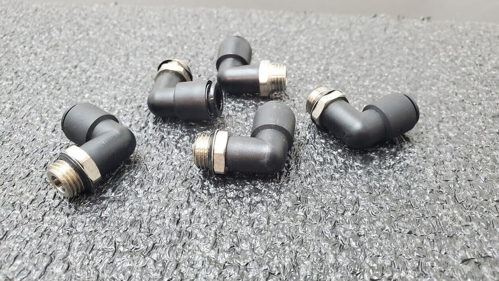 5x SMC KAL08-U02 Antistat One-Touch Fittings 8mm Applicable Tubing 1/4" Thread