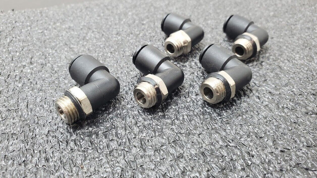 5x SMC KAL08-U02 Antistat One-Touch Fittings 8mm Applicable Tubing 1/4" Thread