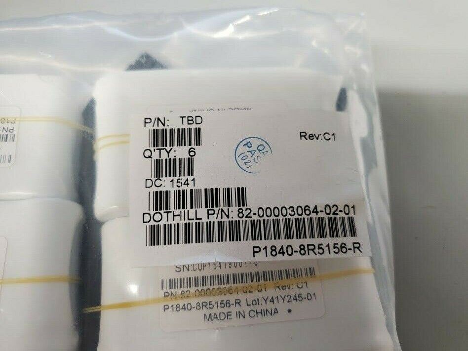 6x Eaton Cooper Bussmann Aerogel SuperCapacitor P1840-8R5156-R SUPERCAP 15F 8.5V