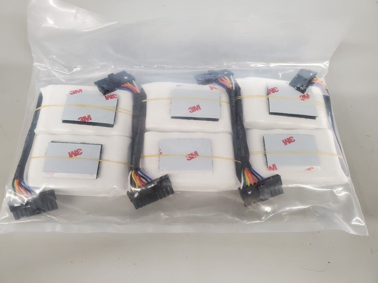 6x Eaton Cooper Bussmann Aerogel SuperCapacitor P1840-8R5156-R SUPERCAP 15F 8.5V